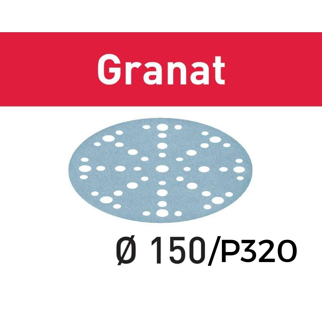 disco-lija-granat-festool-150-diametro-stf-d150-p-320-comprar-online-lijadora-profesional-oller-pintures-preu-ref-575170 Disc lija Festool ref. 575170