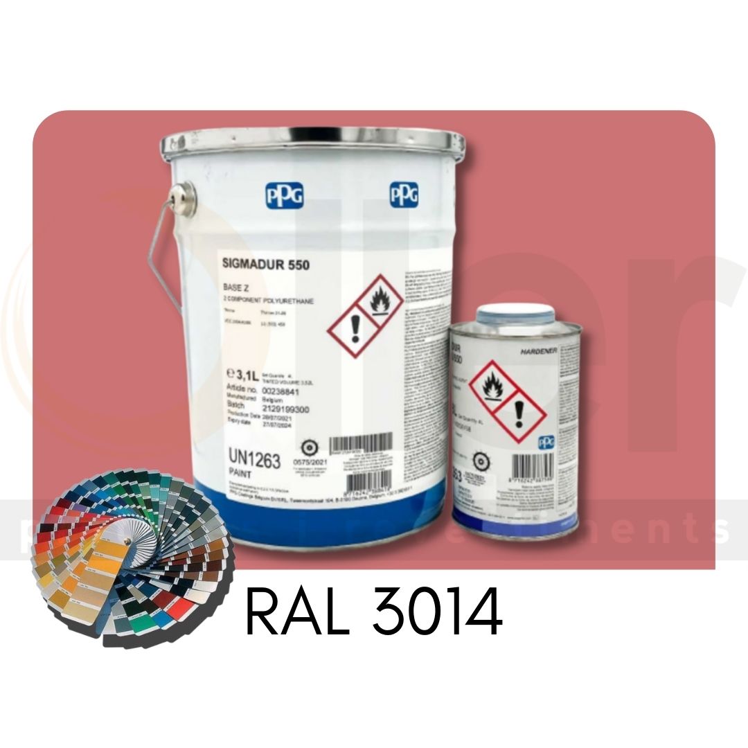 RAL 3014 Sigmadur 550 RAL Rojo Viejo A+B 4L RAL 3014 Sigmadur 550 RAL Rojo Viejo A+B 4L