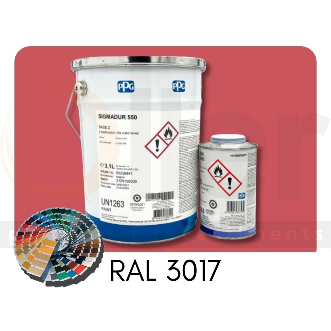 RAL 3017 Sigmadur 550 RAL Rosa A+B 4L RAL 3017 Sigmadur 550 RAL Rosa A+B 4L