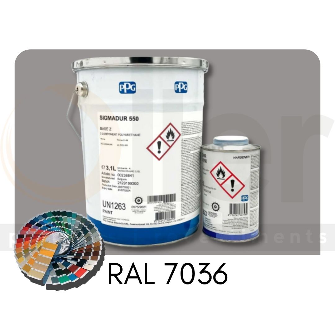 sigmadur 550 ral 7036 gris platino