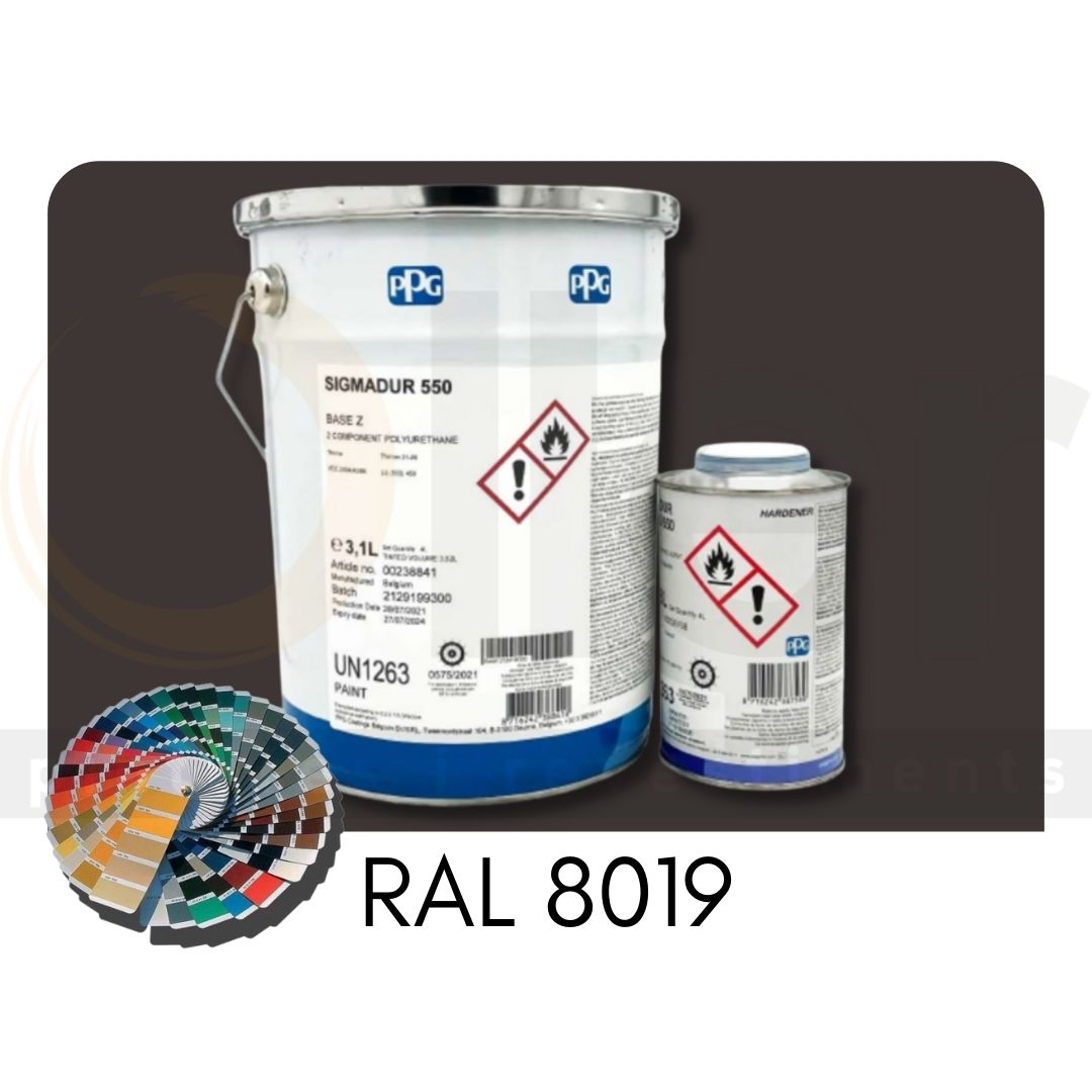 sigmadur 550 ral 8019 pardo grisaceo