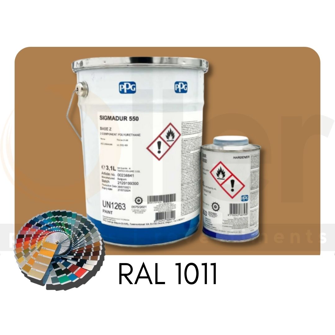 RAL 1011 Sigmadur 550 RAL Beige Pardo A+B 4L RAL 1011 Sigmadur 550 RAL Beige Pardo A+B 4L