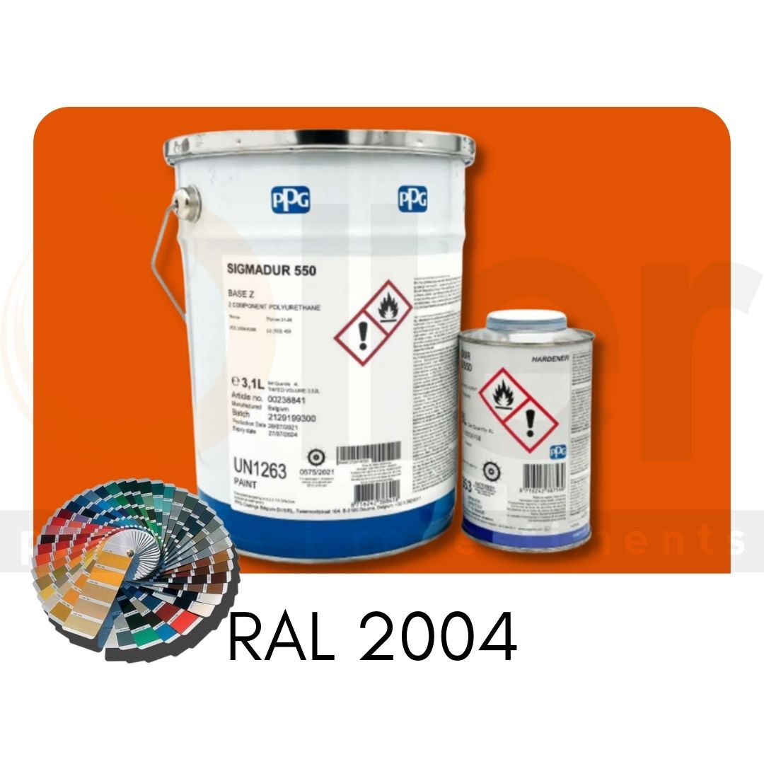 Sigmadur 550 ral 2004 Naranja Puro