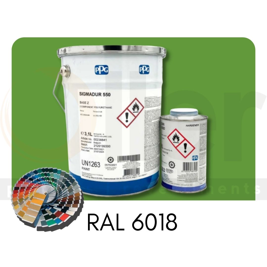 Sigmadur 550 ral 6018 Verde Amarillento