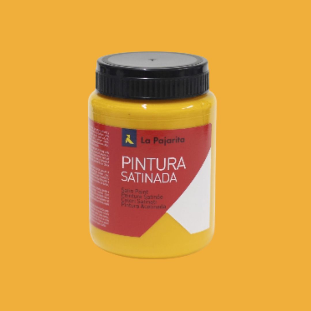 pintura setinada amarillo medio la pajarita