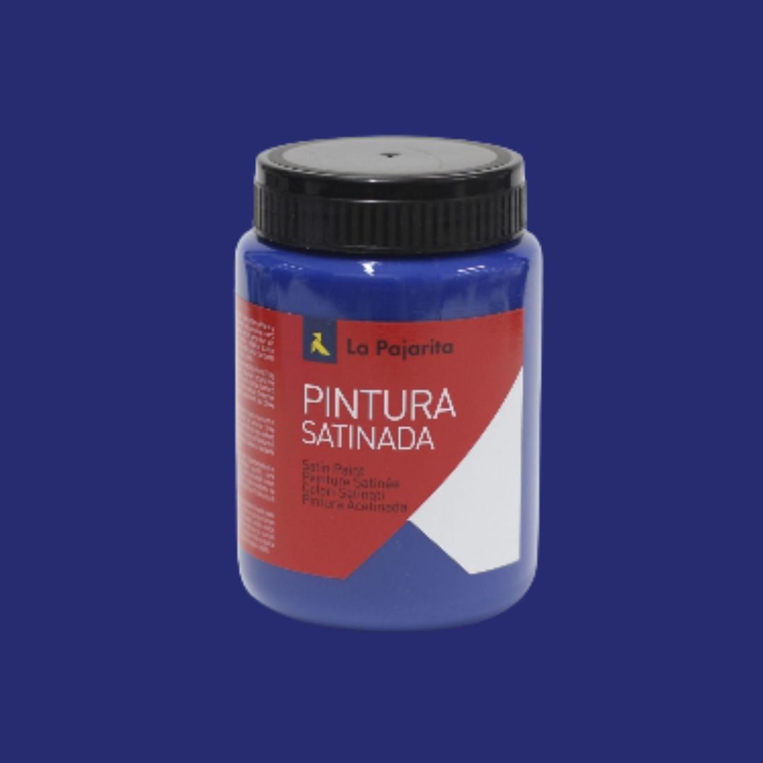 comprar-pintura-la-pajarita-para-manualidades-satinada-azul-marino pintura setinada azul marino la pajarita