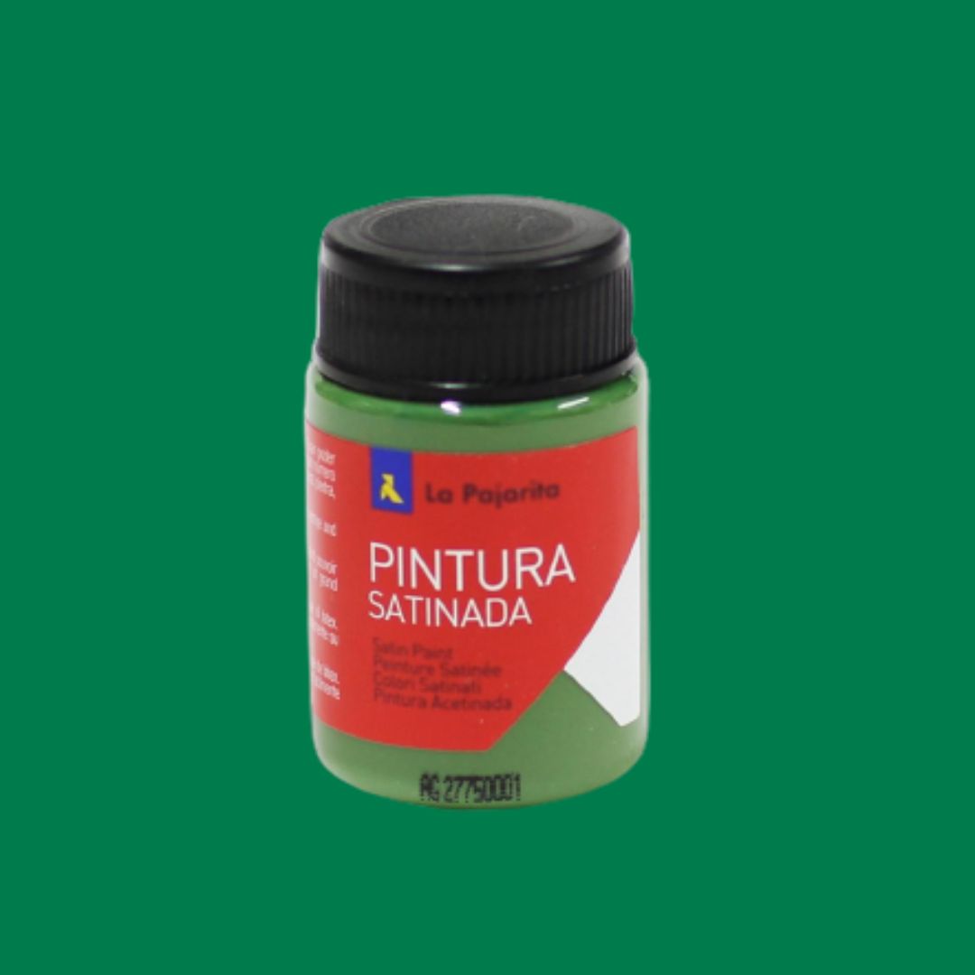 pintura setinada verde vivo la pajarita