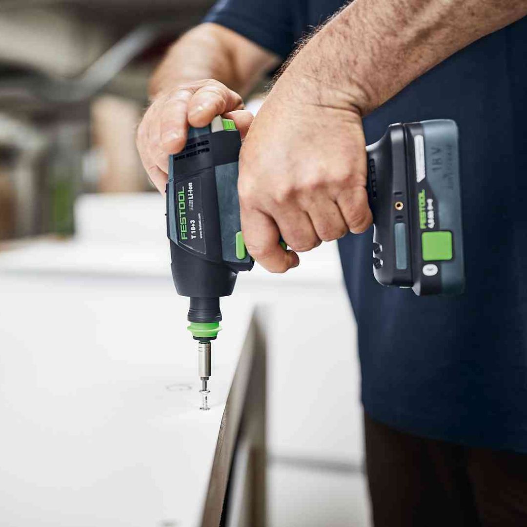 festool-taladro-576446-oller Taladro atornillador a batería T 18+3 HPC 4,0 I-Plus
