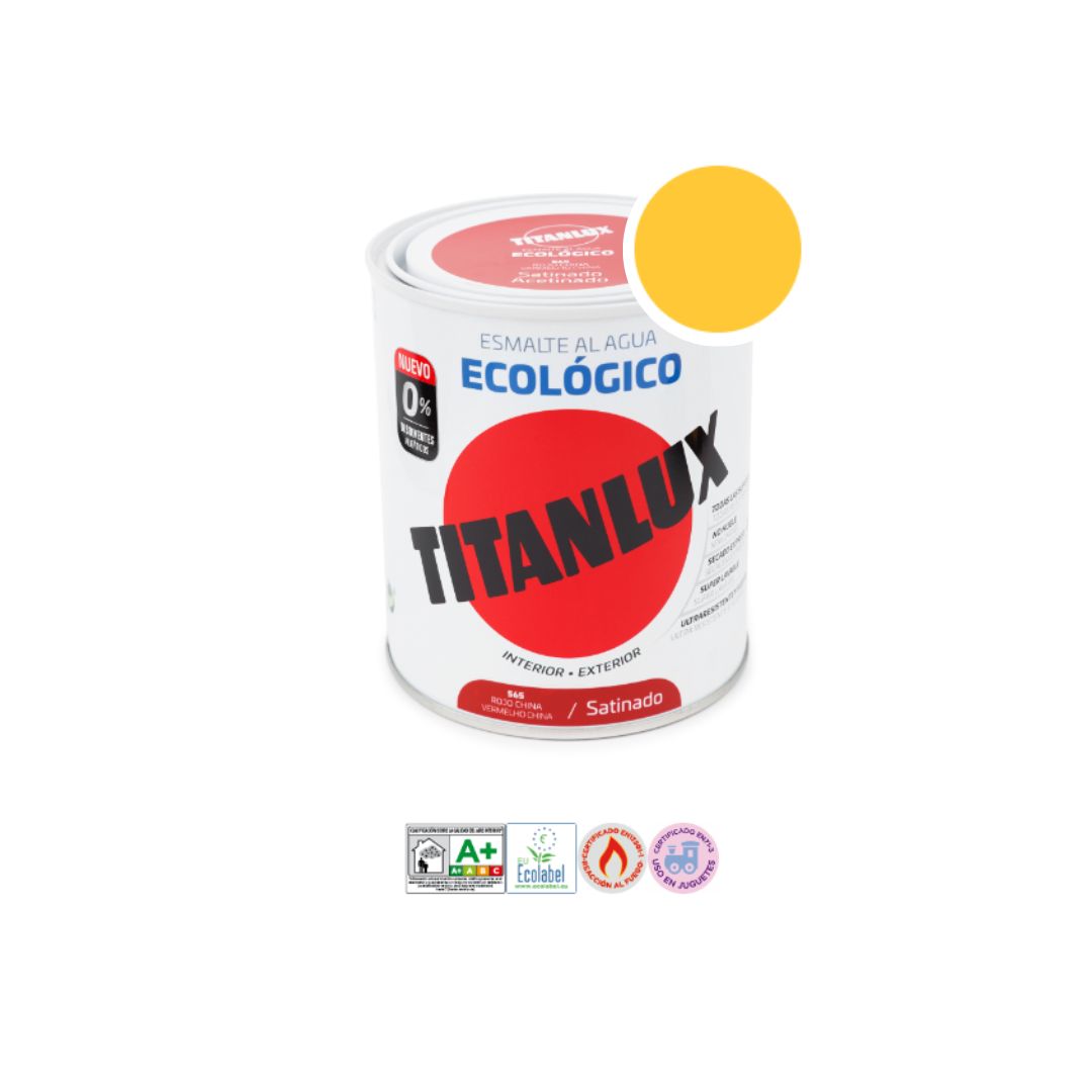 esmalte ecologico titanlux amarillo luminoso