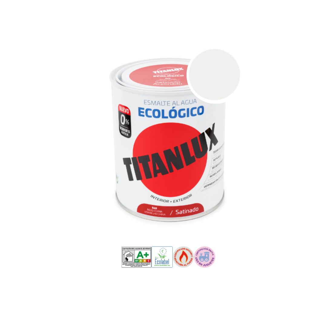 esmalte ecologico titanlux  blanco