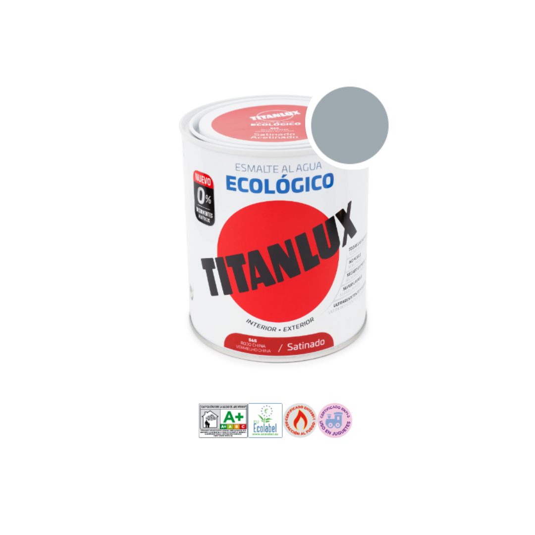 esmalte ecologico titanlux gris perla