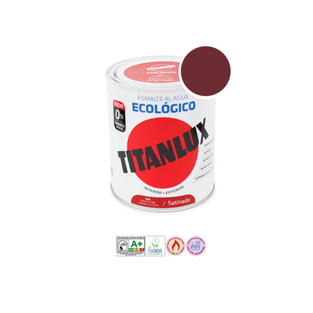 esmalte ecologico titanlux rojo carruajes