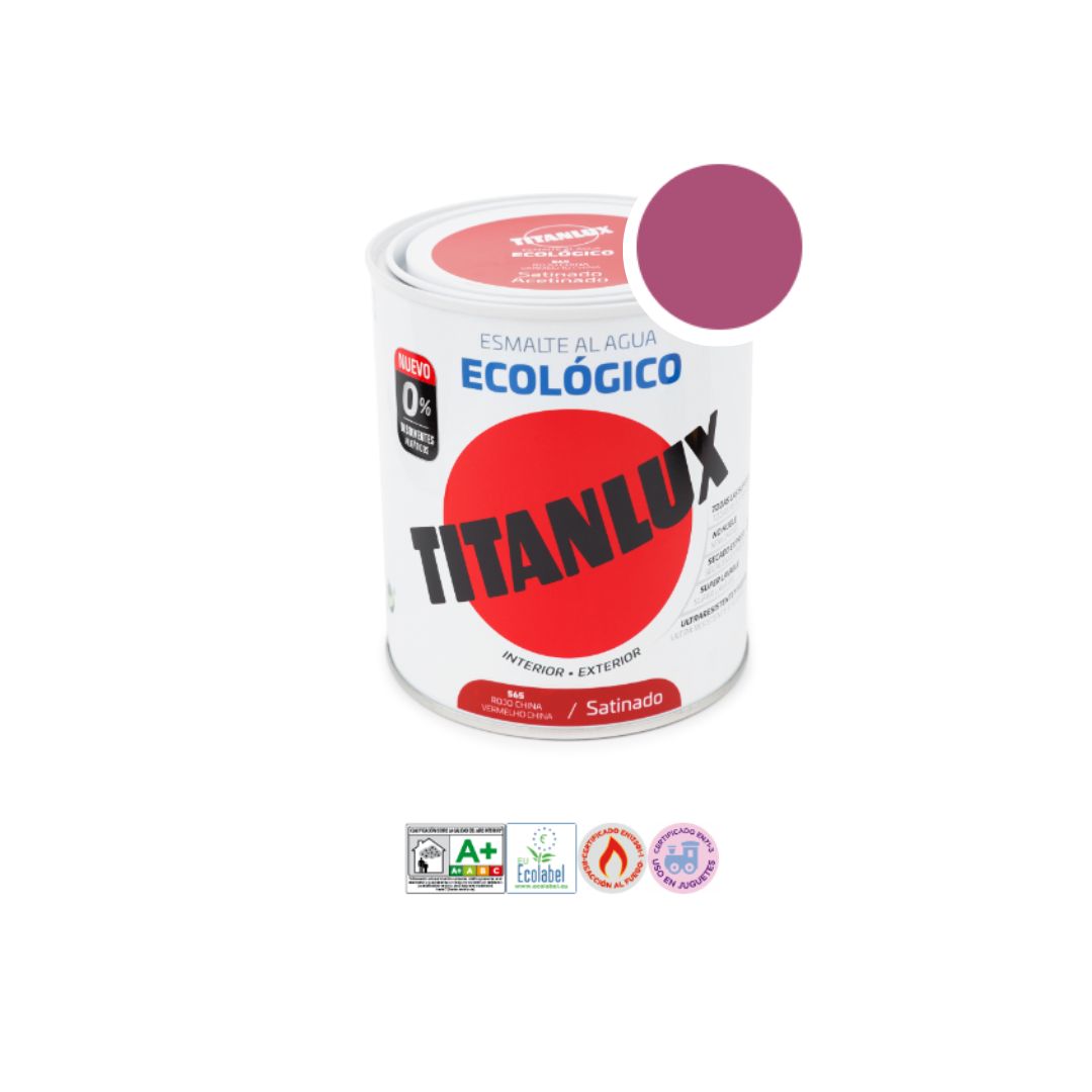 esmalte ecologico titanlux rosa frambuesa