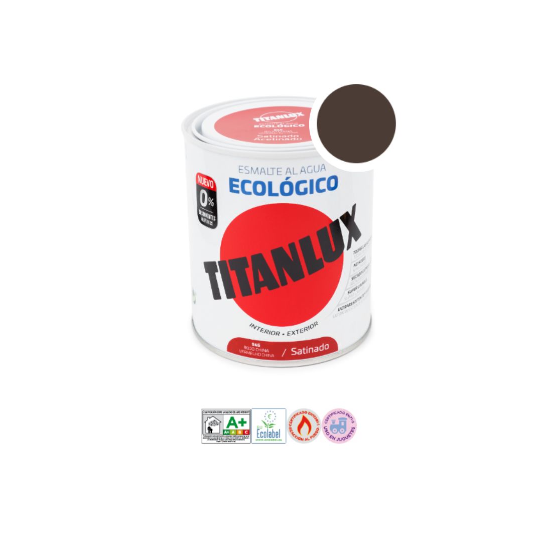 esmalte ecologico titanlux tabaco