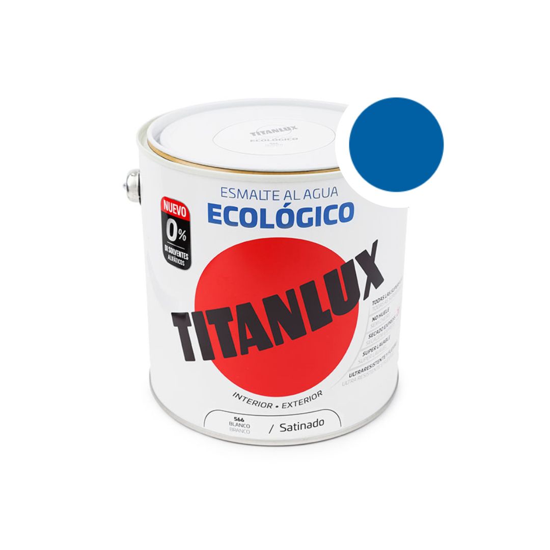esmalte ecologico titanlux azul luminoso oller