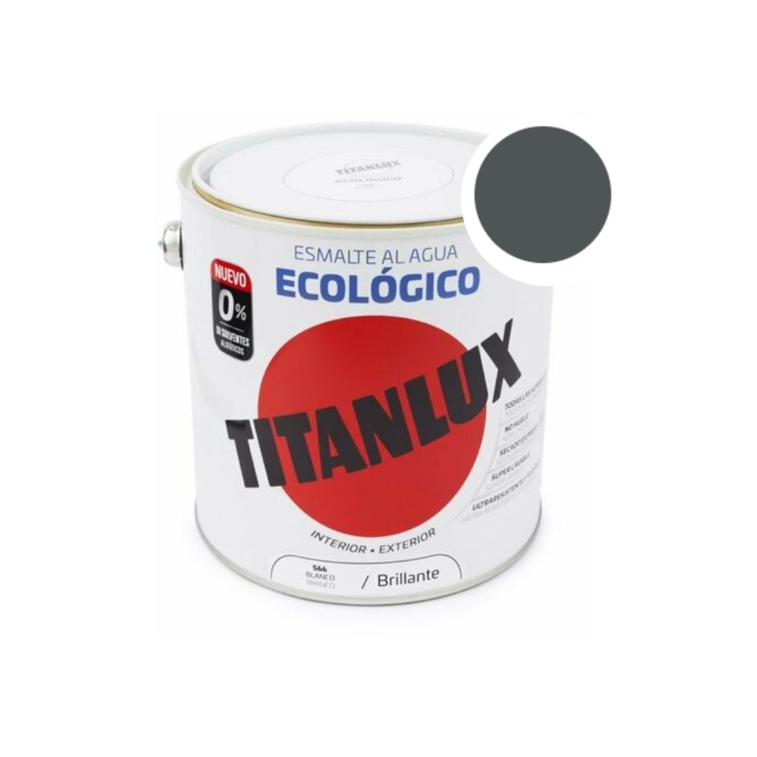 esmalte ecologico titanlux gris medio oller