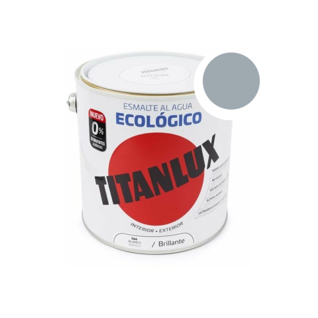 esmalte ecologico titanlux gris perla oller