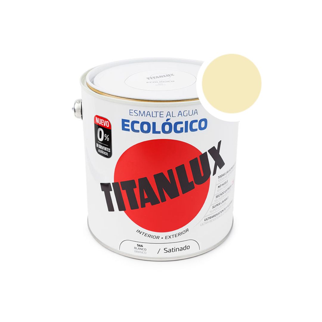 esmalte ecologico titanlux marfil oller
