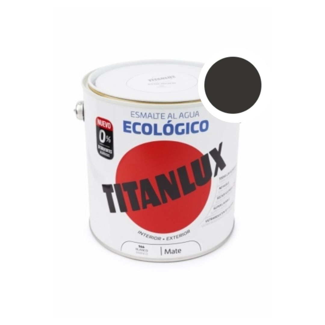esmalte ecologico titanlux negro oller