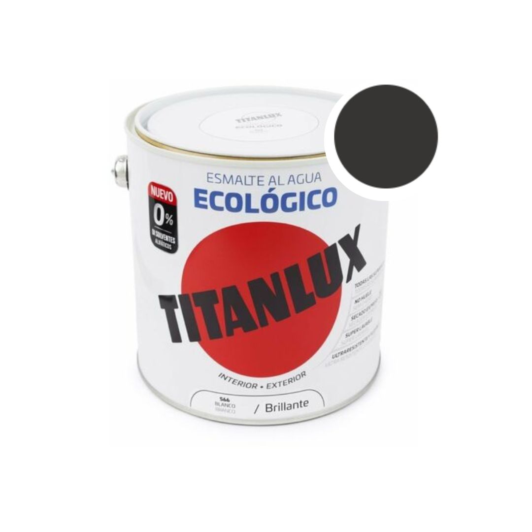 esmalte ecologico titanlux negro oller