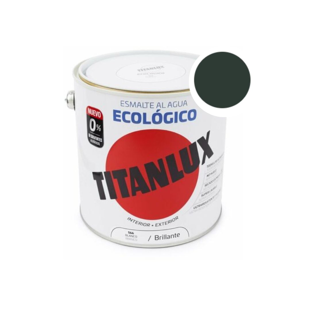 esmalte ecologico titanlux verde carruajes oller