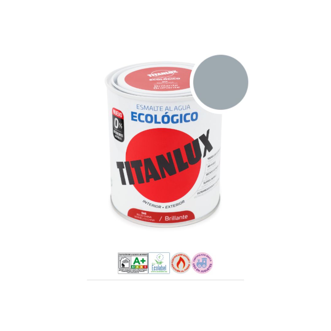 esmalte ecologico titanlux gris perla oller