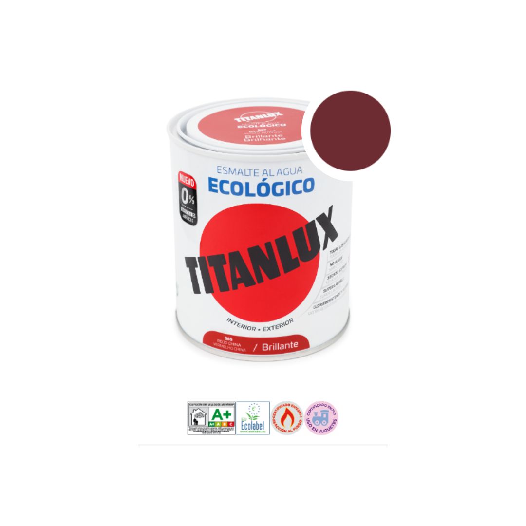 esmalte ecologico titanlux rojo carruajes oller