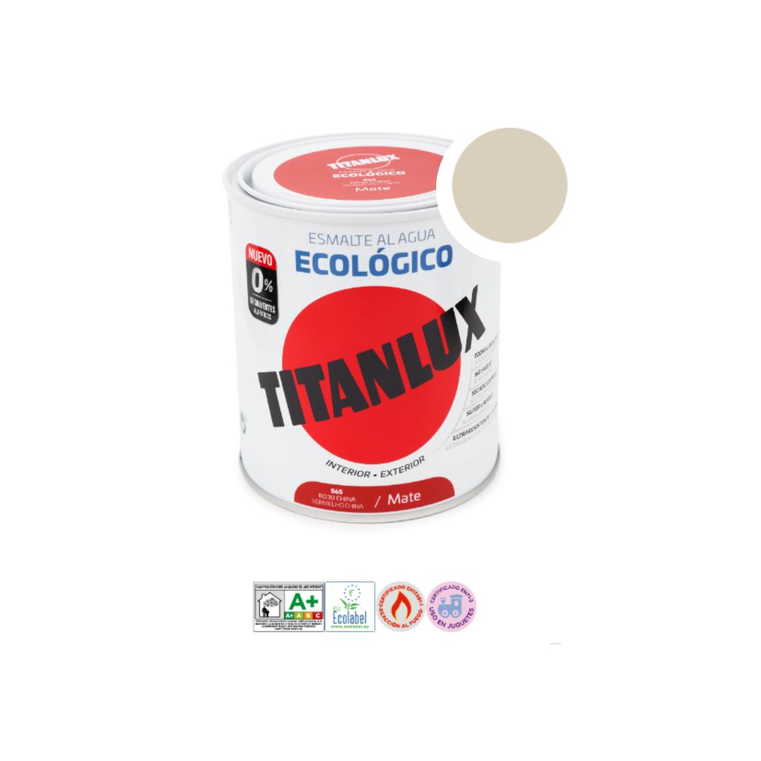 esmalte ecologico titanlux blanco piedra oller