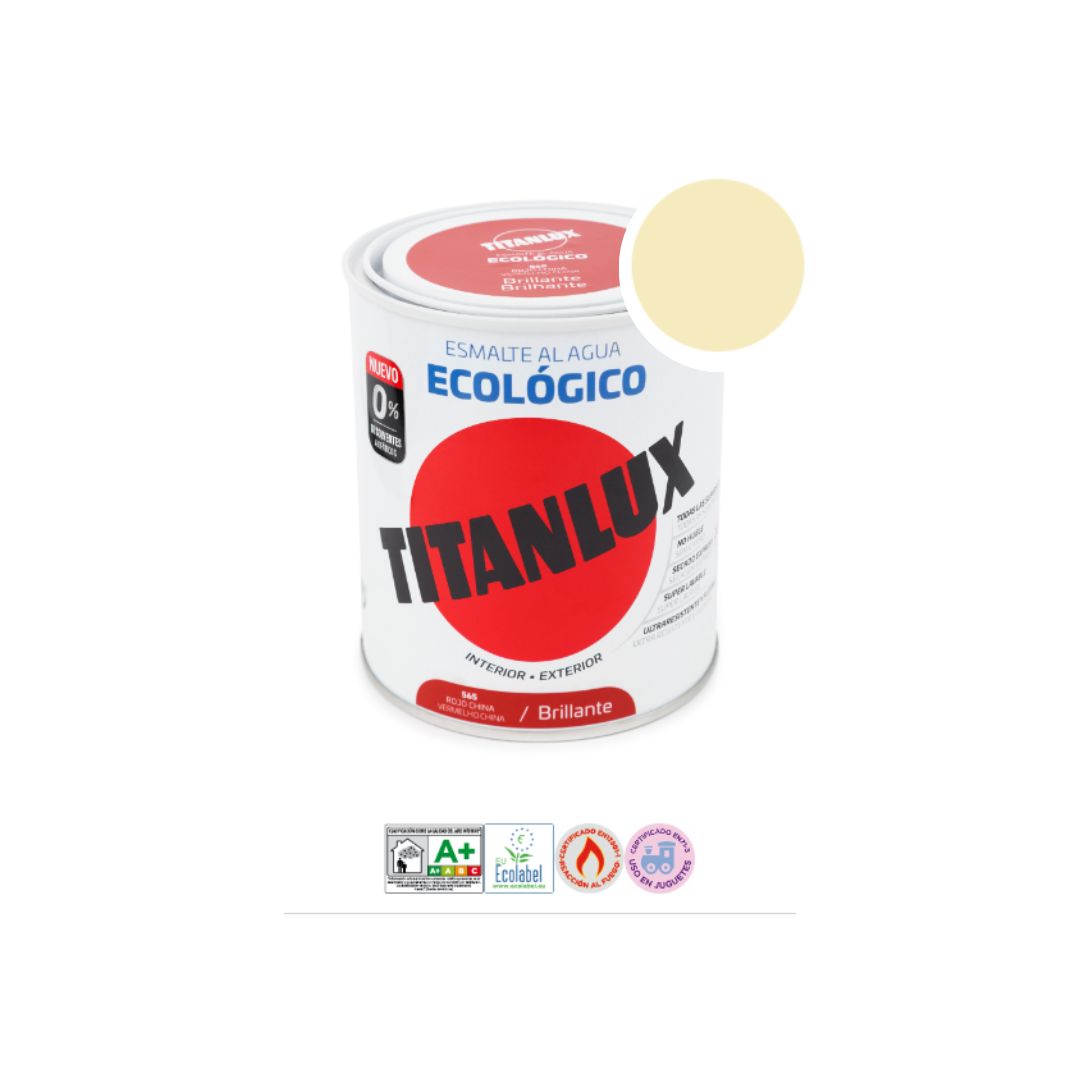 esmalte ecologico titanlux marfil oller