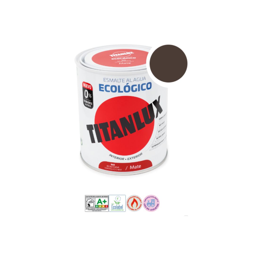 esmalte ecologico titanlux tabaco oller