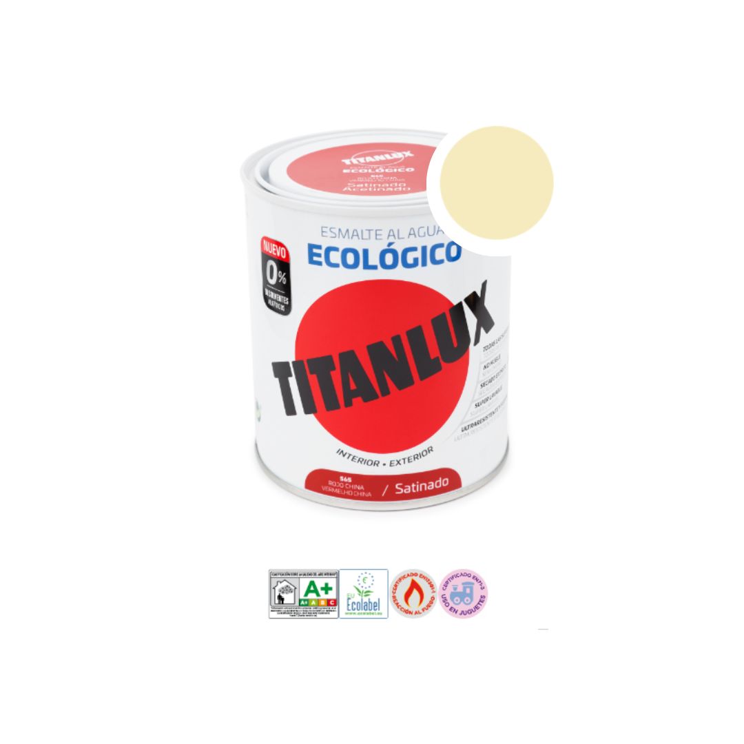 esmalte ecologico titanlux marfil oller