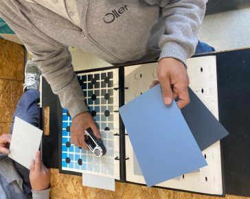 El uso de máquinas tintométricas también ayuda a los clientes a visualizar mejor sus proyectos