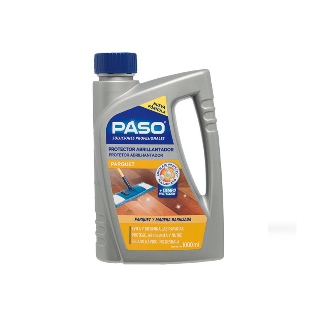 paso abrillantador protector parquet barniz 1000ml