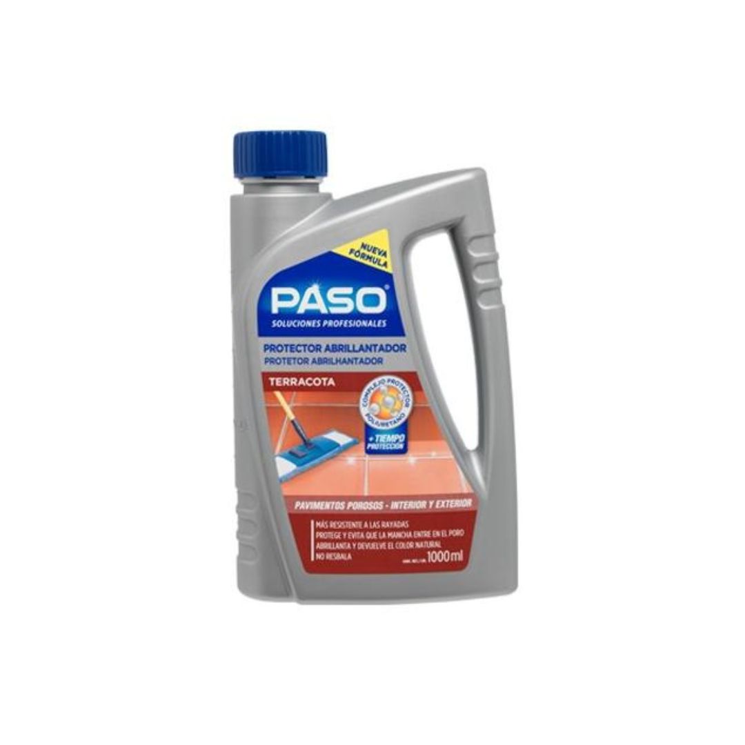 paso abrillantador protector terracota 1000ml