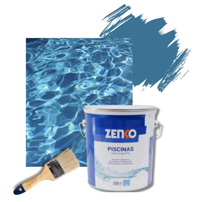 Clorocaucho piscinas de obra