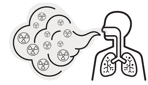 El gas radón tiene potencial cancerígeno