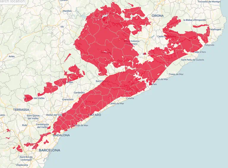 Gas Radón en Barcelona y Girona