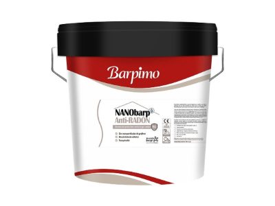 Barrera de protección contra el gas radón - NANObarp Barpimo, disponible en tiendas Oller Pintures y tienda online