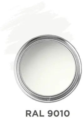 Comparativa de blancos RAL - Diferencia visual RAL 9010