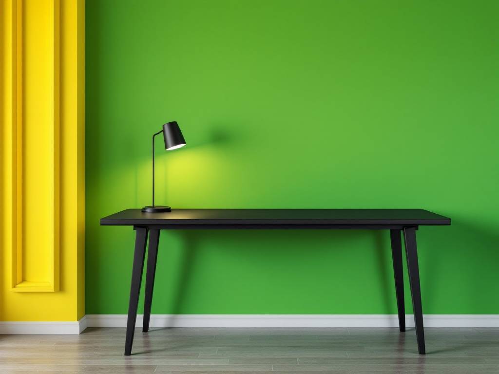 Verde Amarillento junto al Amarillo puro