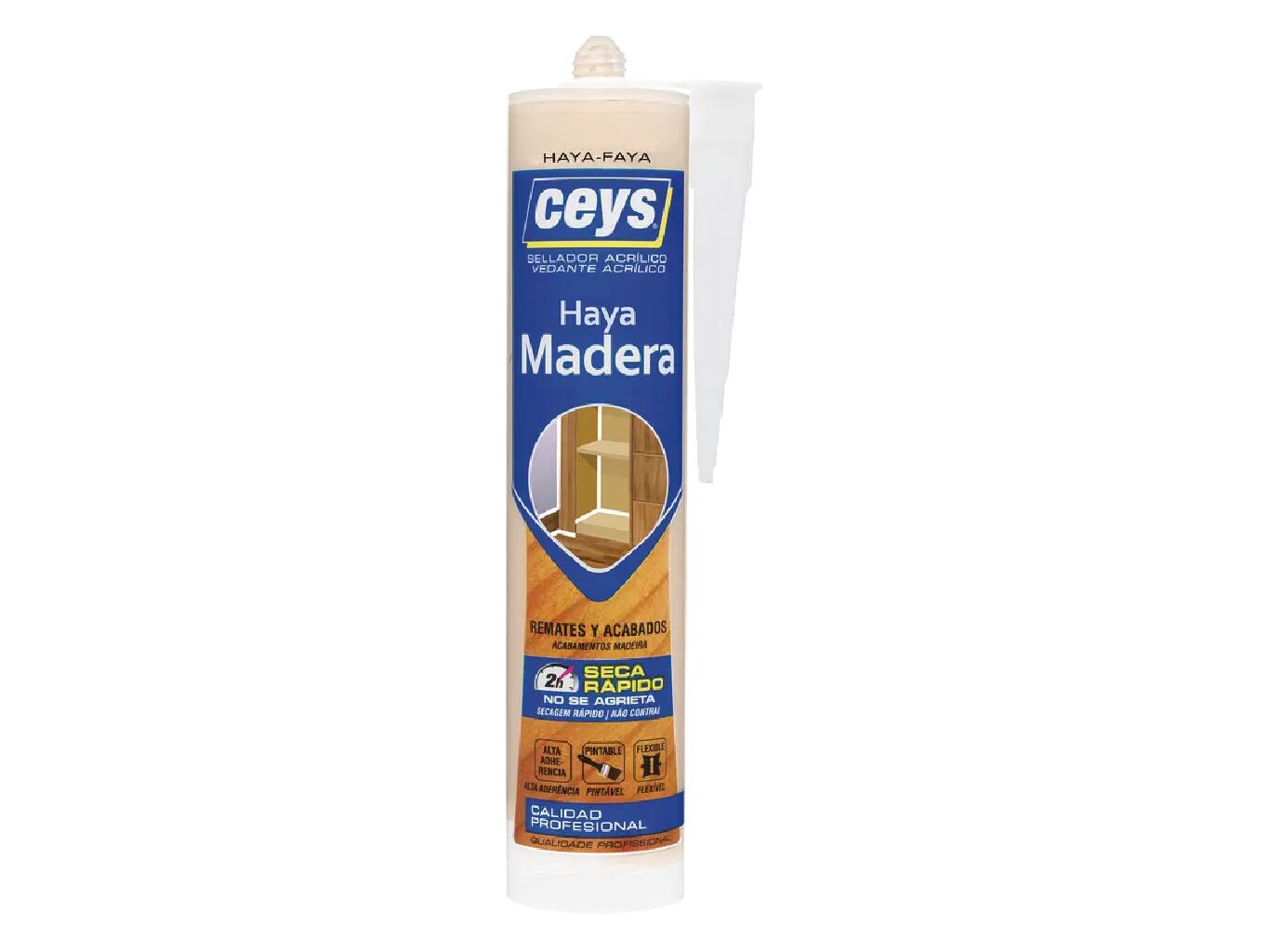 Ceys sellador para madera color haya 280ml