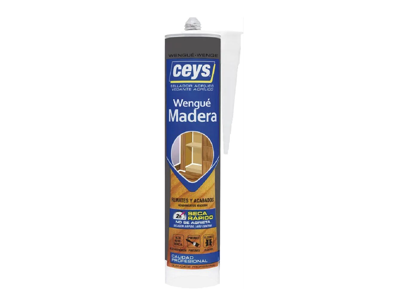 Ceys sellador para madera color wengue 280ml