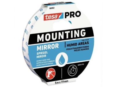 Tesa cinta doble cara mounting pro espejos 1,5m x 19mm