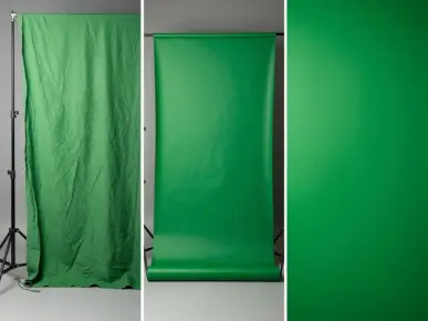 Tipos de material para fondo croma